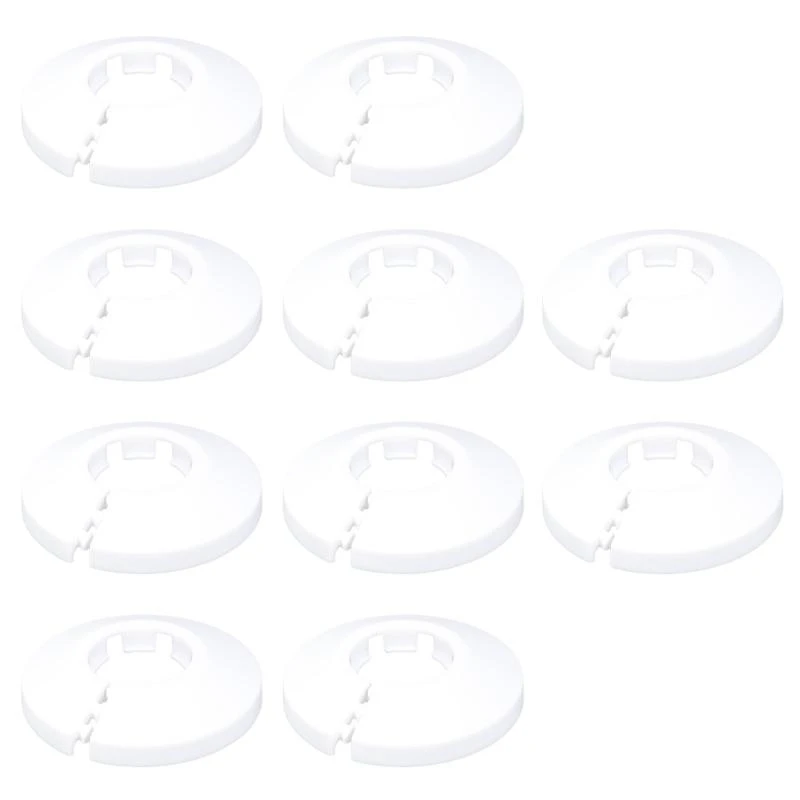 

10pcs Heating Pipe Rosettes Long Service Heating Pipe Covers Dust Protections Covers Elegant Pipe Finishes for Household