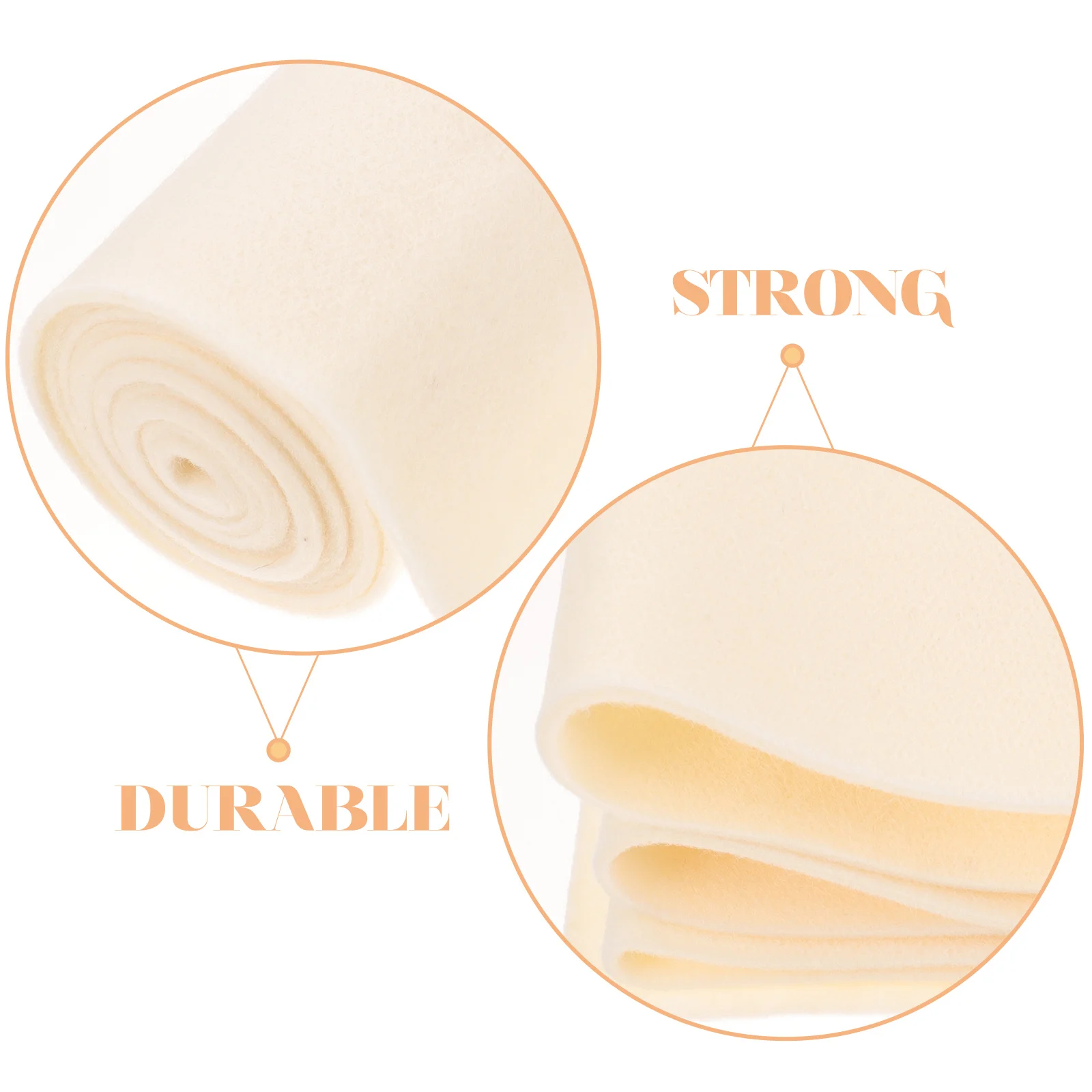 

1 Roll Piano Tuning Felt Strip Replacement Mute Strip Professional Durable Simple Sturdy Classic Practical Keyboard Instrument