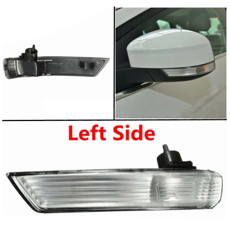 

For Ford Focus 2008-2017 Rear View Turn Signal Light Mirror Rearview Indicator Turning Lamp Without Bulb