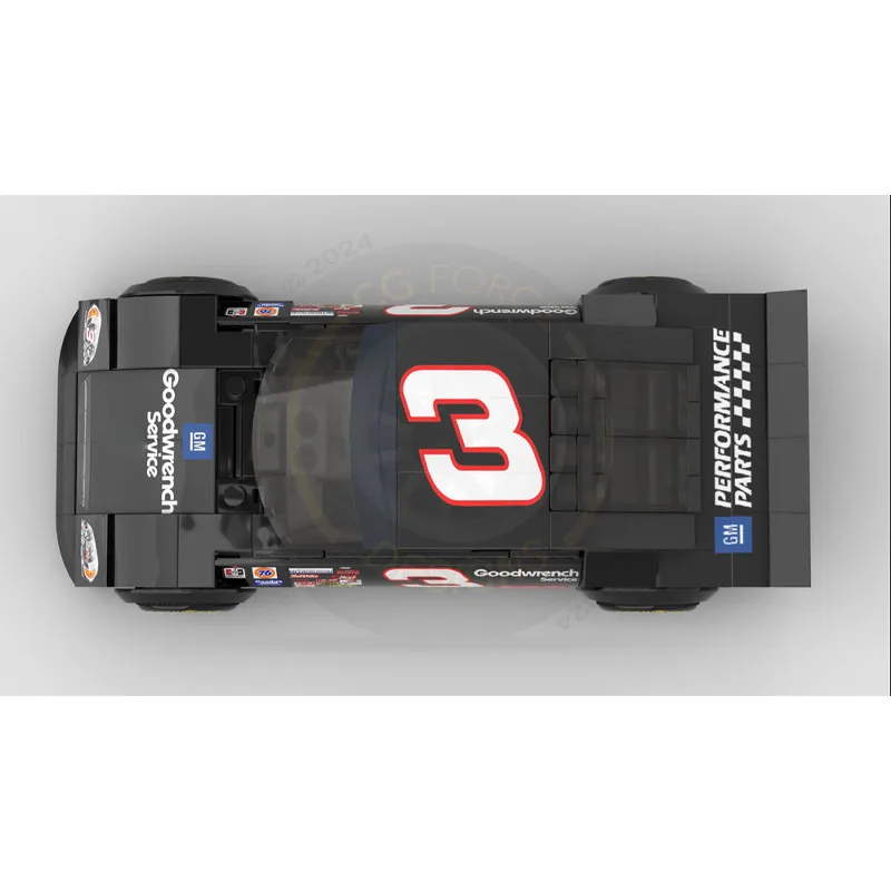 

MOC-110616 Новый классический спортивный автомобиль, гоночный строительный блок, модель 295, детали - подарок на день рождения, строительная игрушка для мальчиков и детей