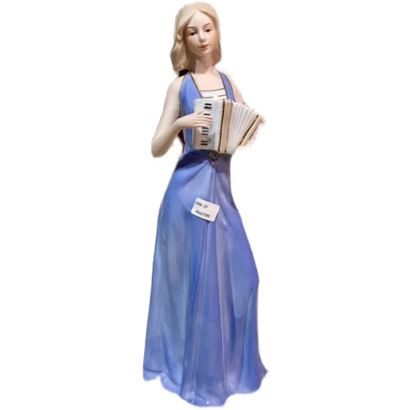 

Creative girl ceramic ornaments home living room wine cabinet room girl heart decorations new wedding gifts for couples.