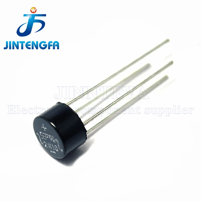 다이오드 브리지 정류기 원형, DIP 4 핀, 2A, 1000V, 1KV, 10 개, 2W10, 2W08, 2W06, 2W04