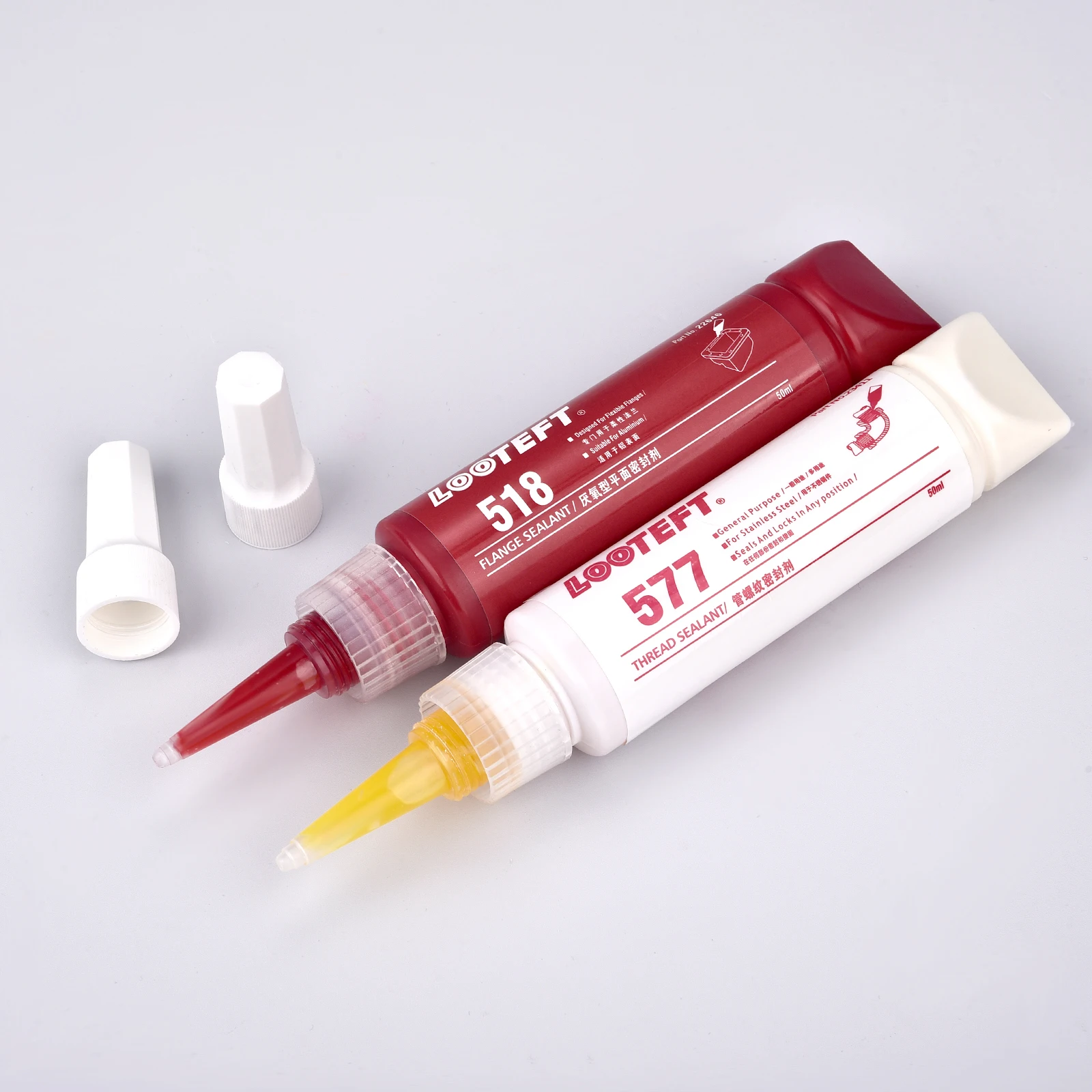 Flat Sealant Replaces Gasket Anaerobic Adhesive For Engine Cylinder Head Flange Maintenance High Pressure Water Pump 50ml Glue view 4