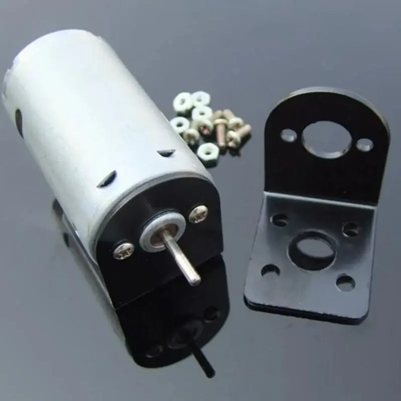 1PC high speed 12V~24V DC Motor Holder Stand Bracket Mount for Hand Mini Drill PCB Drilling fit 365 385 380 390 Motor 33*31*26mm