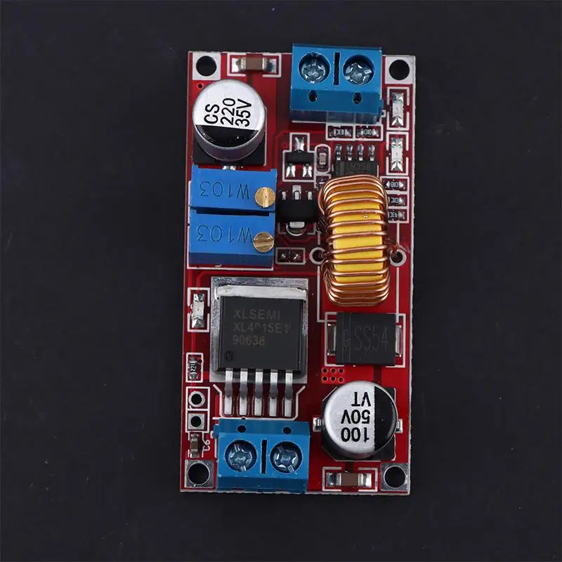1/2/3PC XL4015 5A DC-DC Adjustable Buck Converter 4-38V Ke 1.25-36V Papan Pengisi Daya Baterai Lithium Step Down Konverter Daya Led