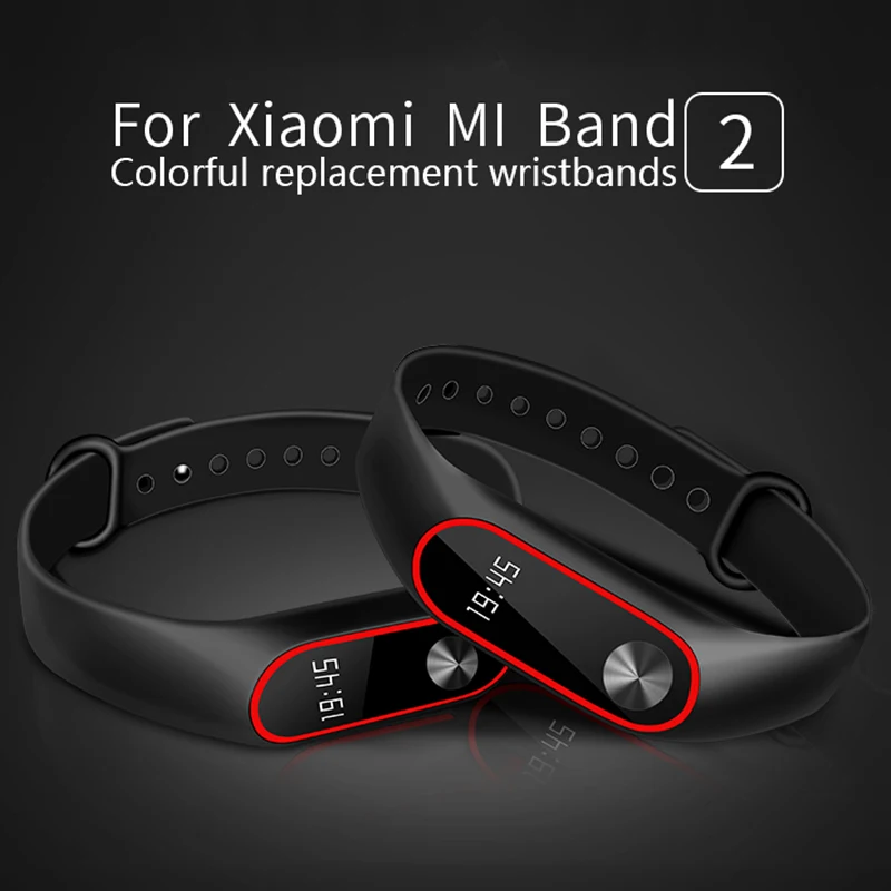 Multi Farbe Optional Handgelenk Gurt für Xiaomi Mi Band 2, Angenehm zu Tragen, Atmungsaktiv Zubehör für Smart Uhren