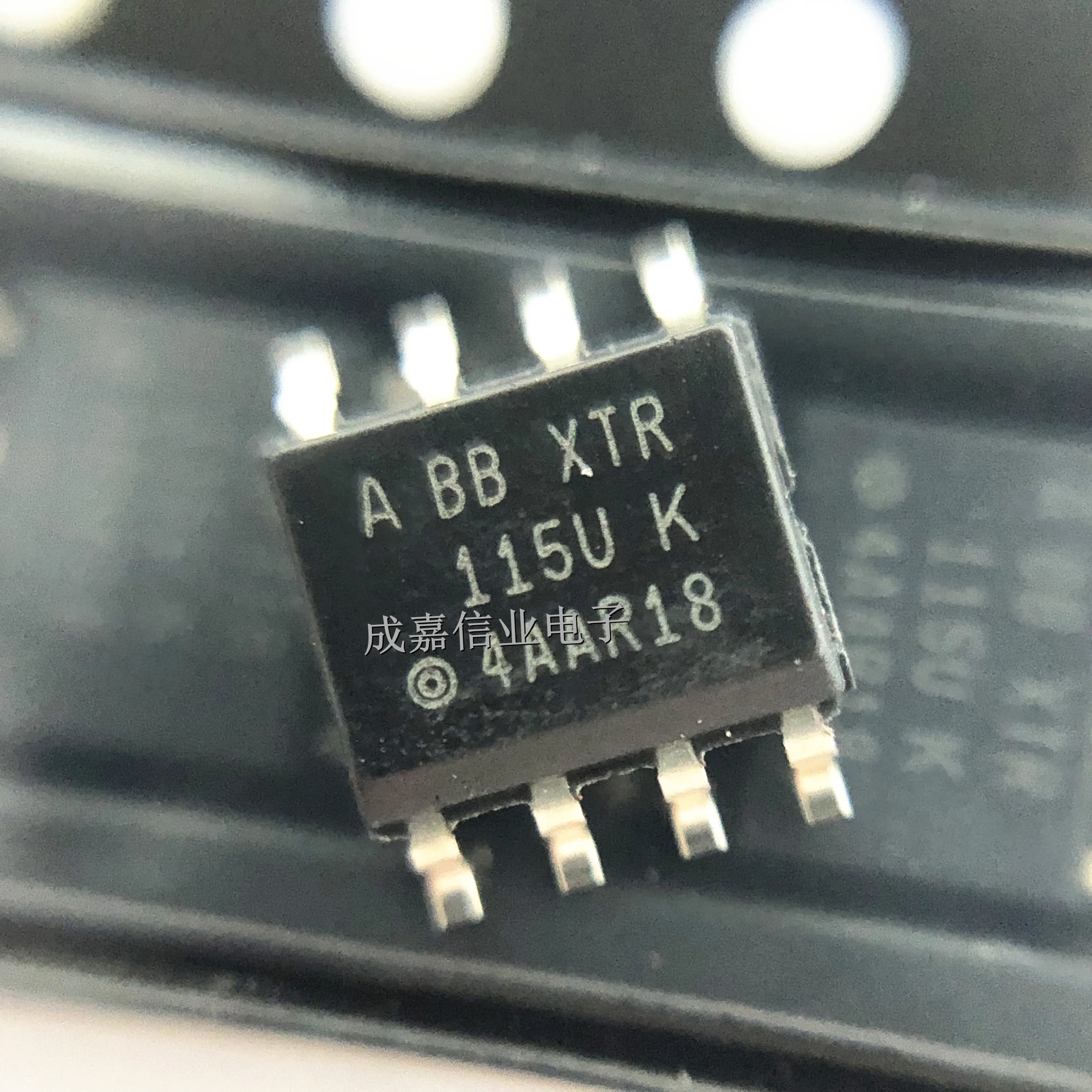 10pcs/Lot XTR115UA/2K5 SOP-8 XTR115UA Sensor Interface 4-20mA Current Loop Transmitters Operating Temperature:- 40 C-+ 85 C