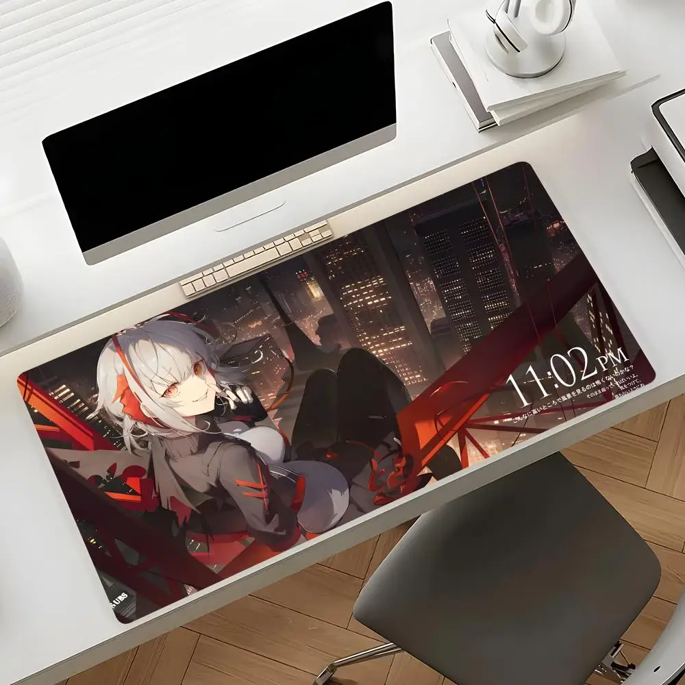 Strategy game Mudrock Arknights Mouse Pad Waterproof Non-Slip Large Gaming Mat with Stitched Edge