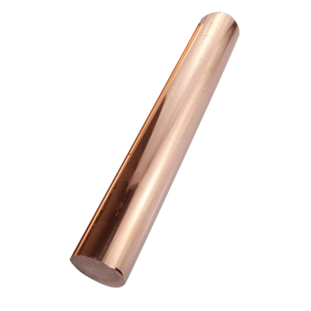 5Pcs Copper Rod - Round Rods of Pure Metals Ø 8 x 100 mm for Comparative Investigation of Material Properties