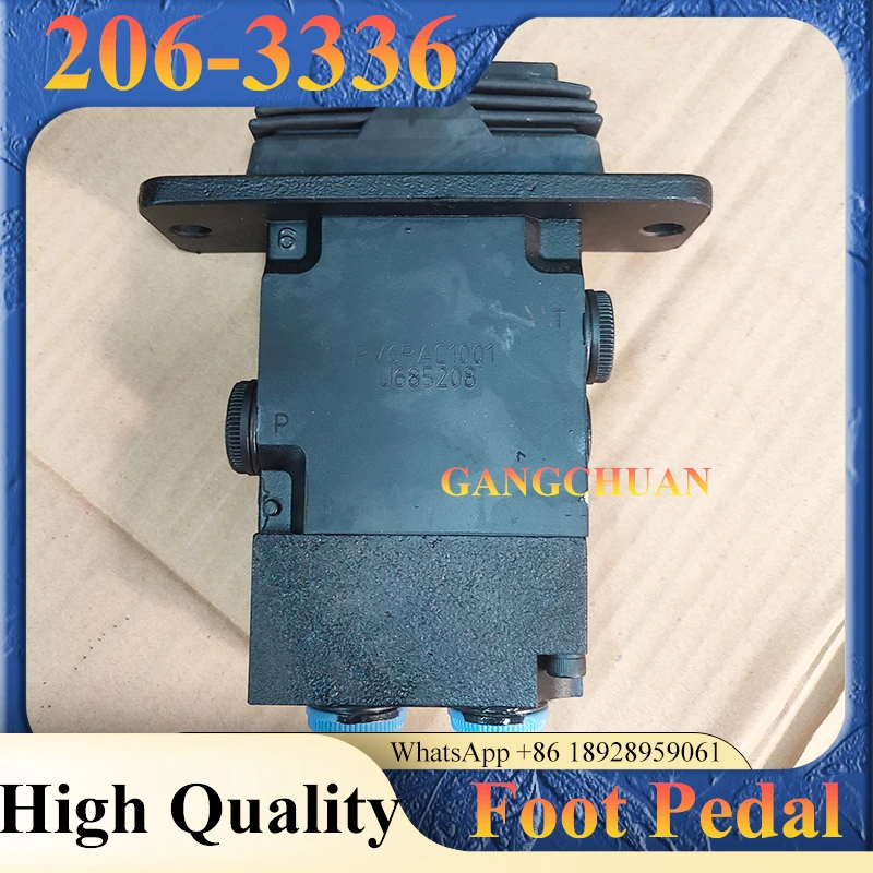 Excavator Pilot Valve206-3336 Foot Pedal Valve 2063336 Joystick Control Lever For Caterpillar 330D 320D E320D Excavator