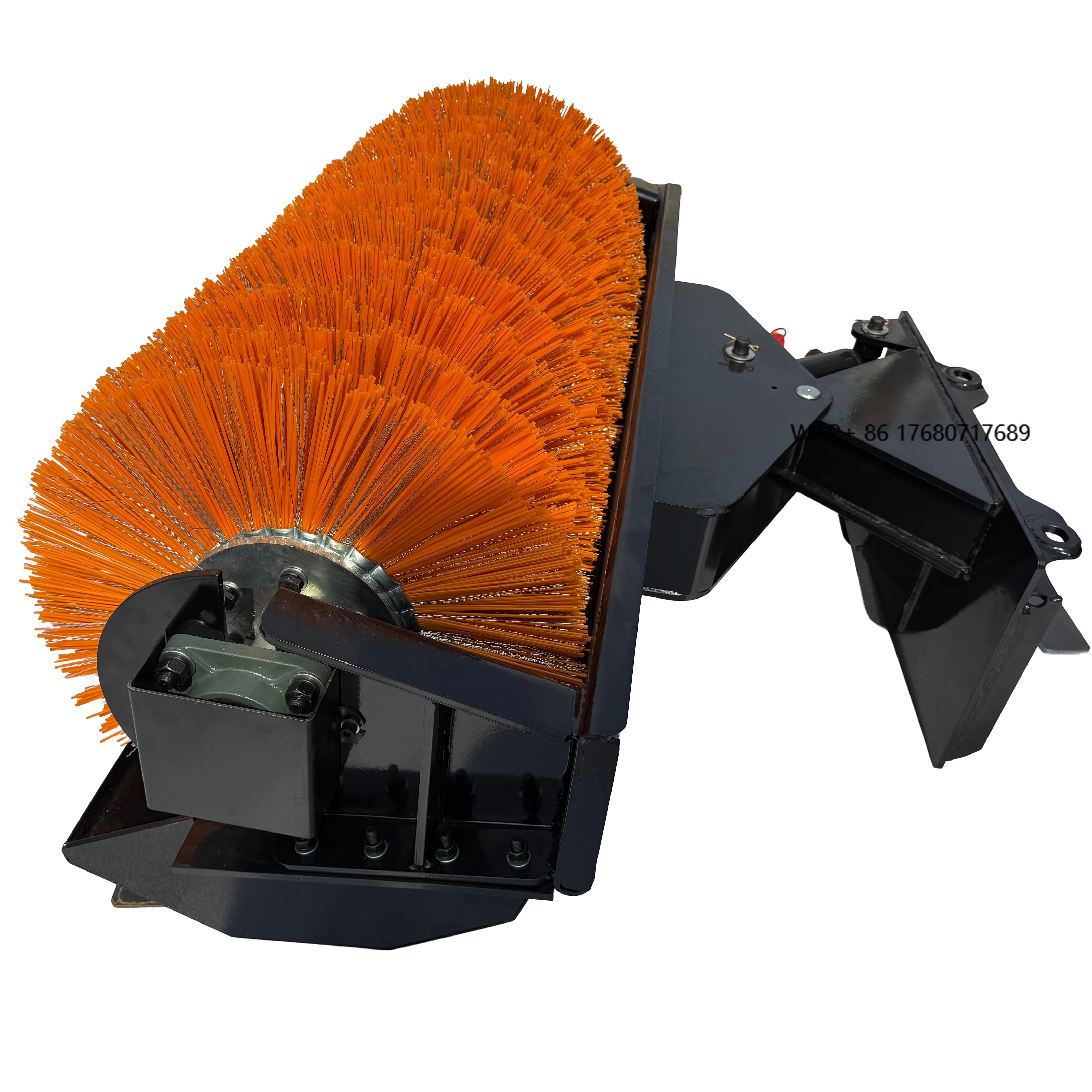 RDGM High Efficiency Snow Blower Machine with Engine & Motor 1000mm Working Width Manual Start Road Surface Cleaning