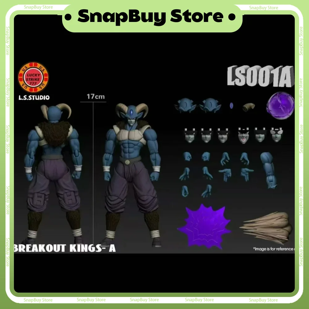 

New LS Studio Dragon Ball Z Anime Figures Super Saiyan Moro Action Figure Collection Desktop Decoration Model Statue Toy Gifts