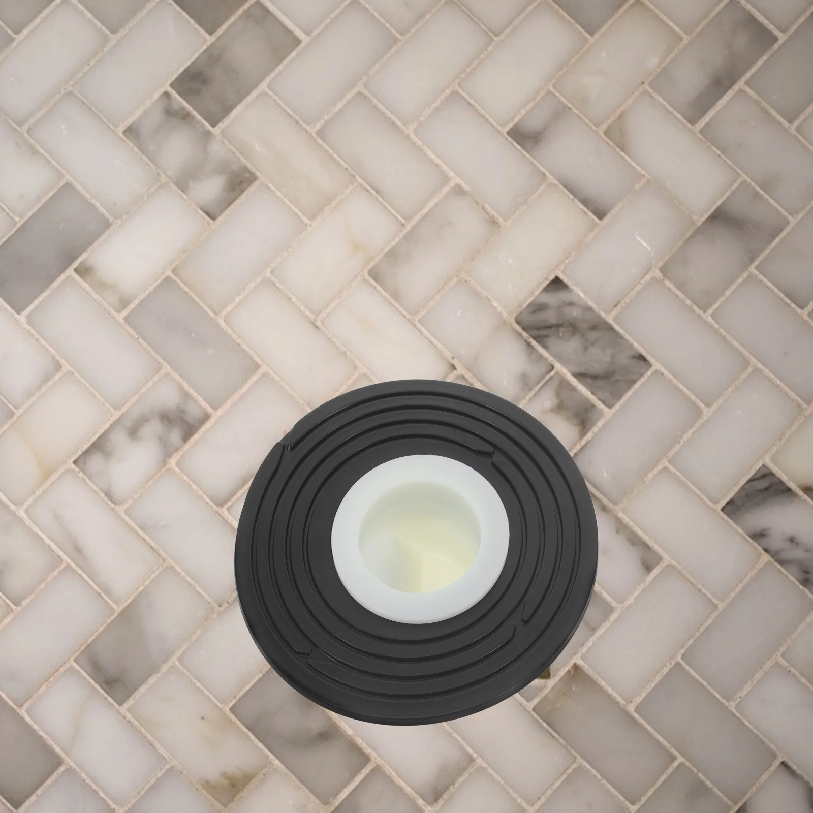 

Odor Resistant Floor Drain Plastic Core Durable Wear Resistant Backflow Preventer Sewer Shower Drain Plug Stopper