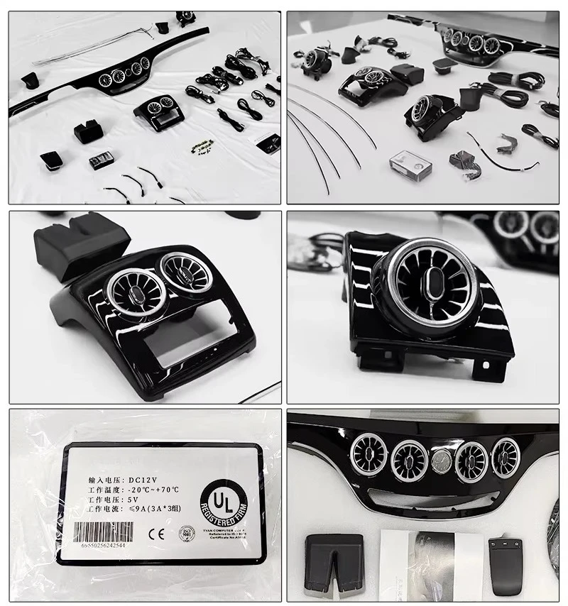 Factory Wholesaleupgrade W222 Dashboard Assembly for Modified Turbine Outlet for S-class
