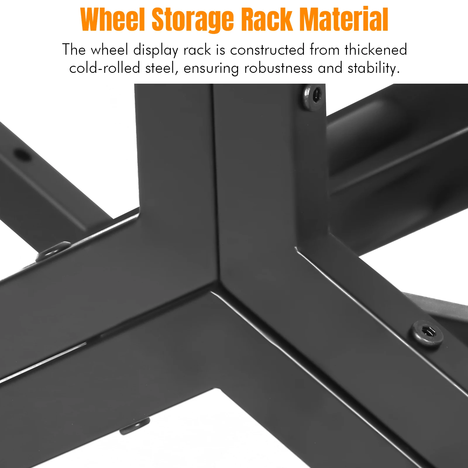 

Creative Tire Organizer Stackable Universal Tire Organizer Wear Resist for Car Tuning Shop/Garage Organizer