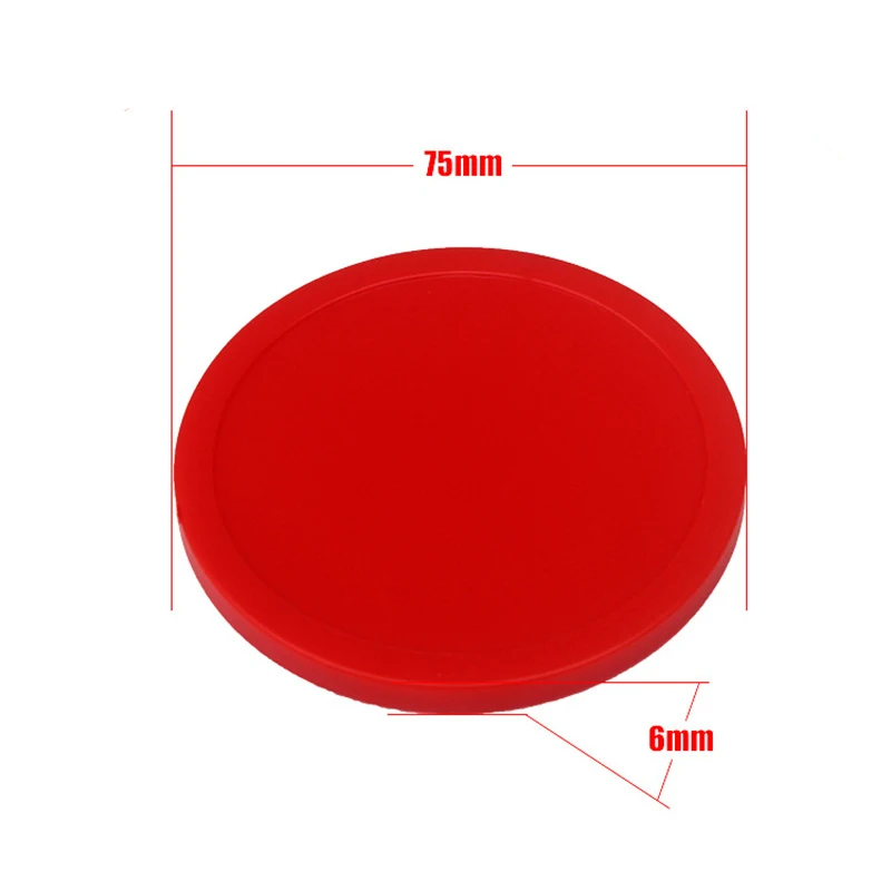 10Pieces Diameter 75mm Durable Plastic Air Hockey Pucks Entertainment Table Game Replaceable For Ball Sport Accessories