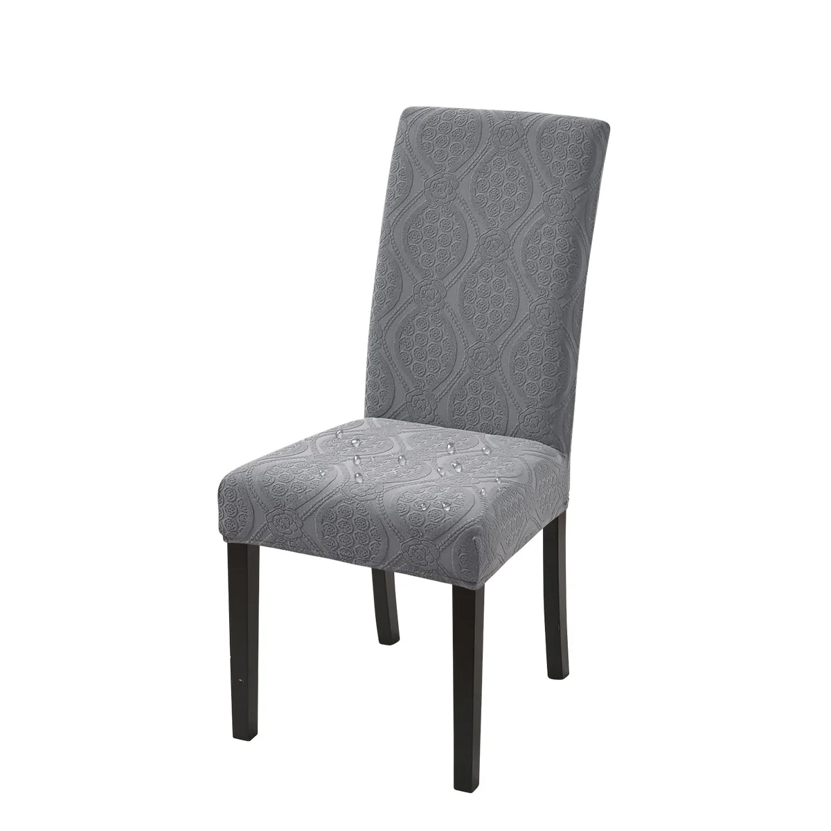 ديكور المنزل غطاء كرسي جاكار لغرفة الطعام مأدبة الزفاف بسط كرسي حامي كرسي الغلاف قابل للغسل سهلة الرعاية 2026 #6