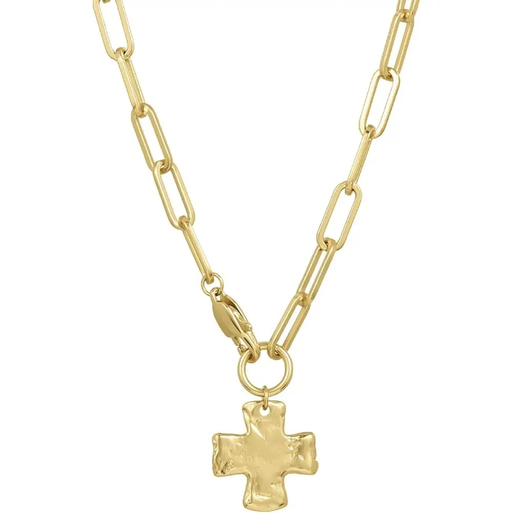 Pulsera de Cadena Gruesa para Mujer - Resistente al Agua, Antideslustre, Joyería con Recubrimiento PVD en Oro y Plata - Hipoalergénica - Ideal para la Playa