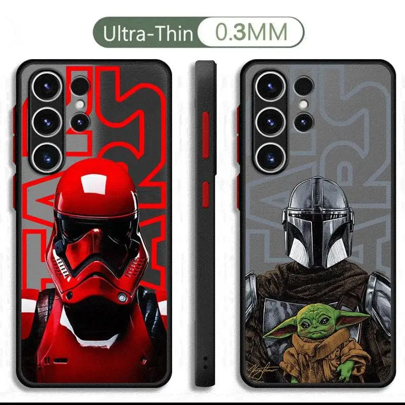 Star Mandalorians Cover W-Wars for Samsung Galaxy Note 20 Ultra 10 Plus 8 9 A12 21s A51 71 A31 30 A50 70 30s 50s A70s Phone Case