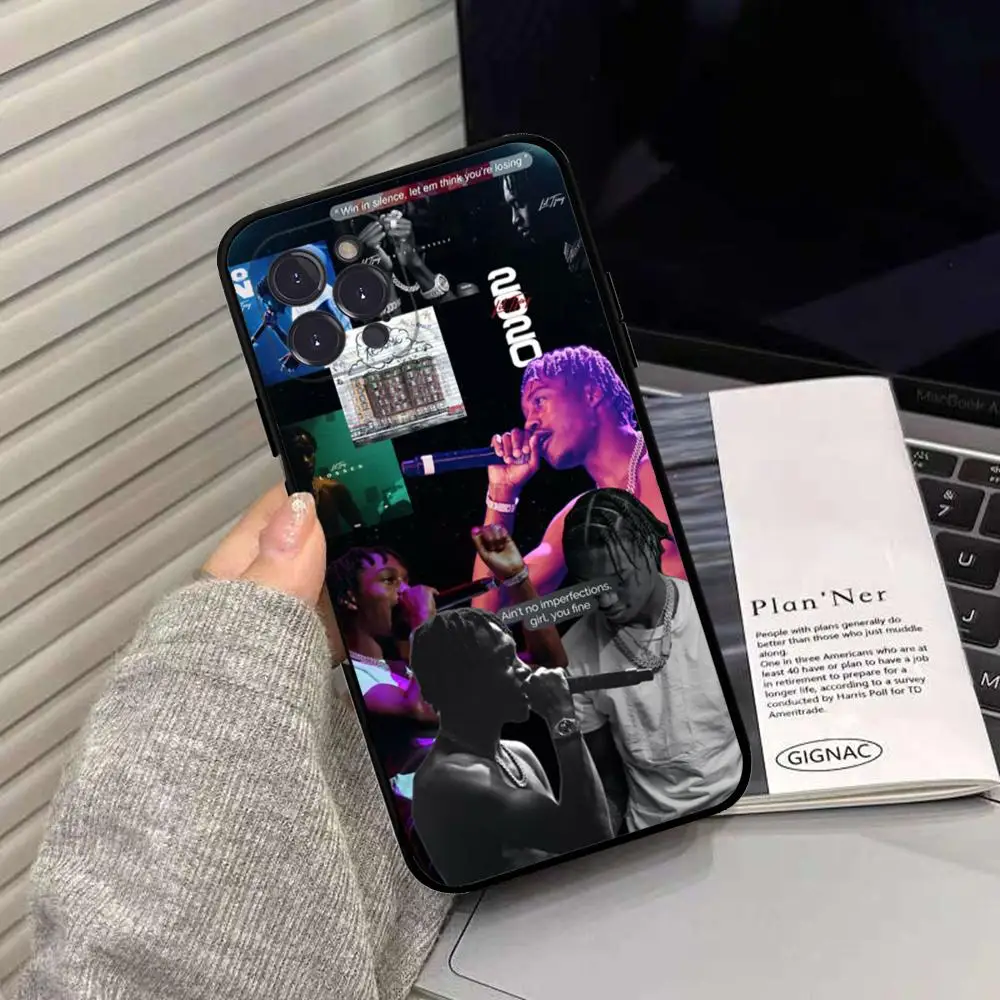 Rapper Lil Tjay Phone Case Silicone Soft for iphone 15 14 13 12 11 Pro Mini XS MAX 8 7 6 Plus X XS XR Cover