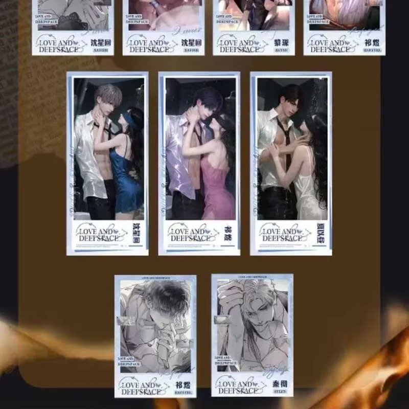 Love And Deep Space Wholesale Collection Card Double-Sided Ticket Stubs Booster Box Male God High Quality Kids Toys Adult Gift - Image 3