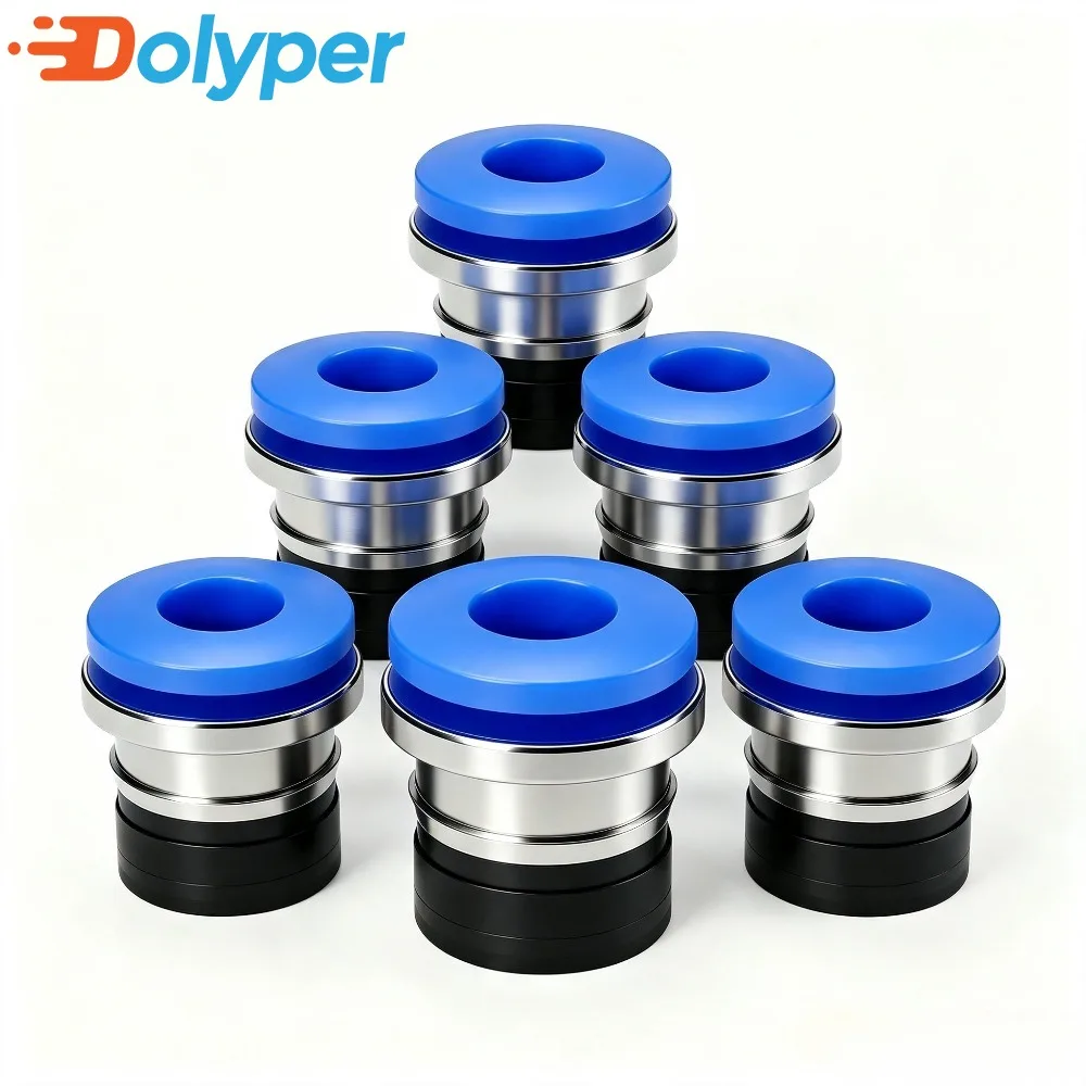 Pneumatic Valve Connector ECAS04 Pneumatic Connector for 3D Printer with Blue Caps,4mm PTFE Pneumatic Components for Extruder