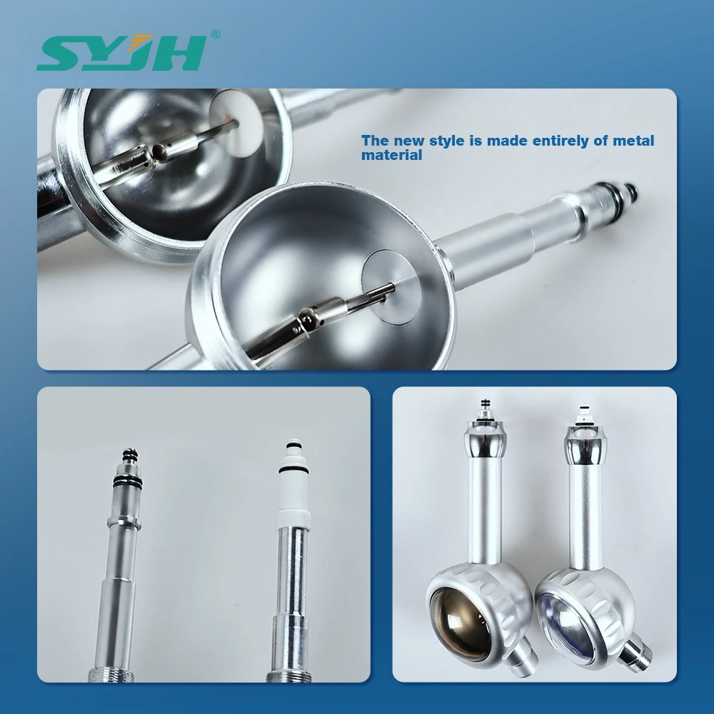 

SYJH 2/4 Hole Dental Air Water Polisher 360º Rotation Sandblasting Gun for Teeth Whitening Cleaning Dentist Odontologia Tools