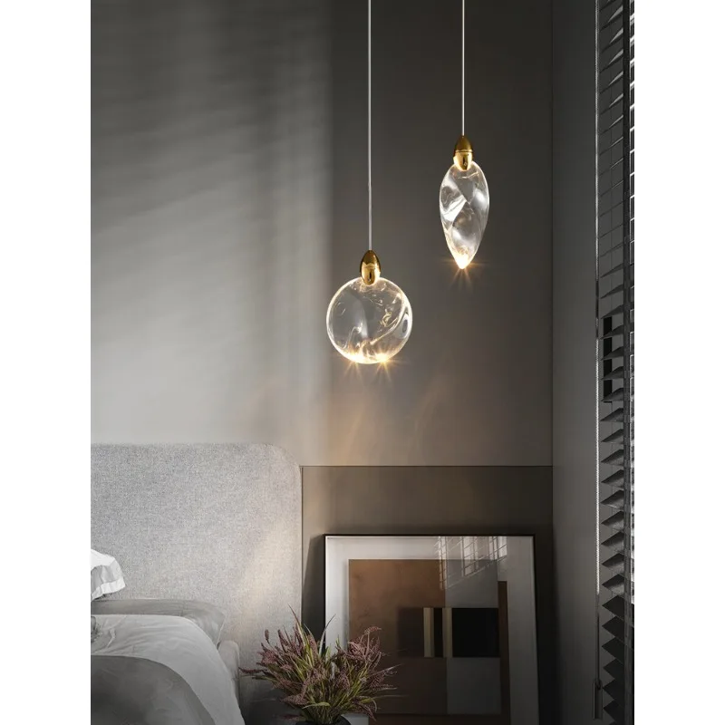Background wall light, creative new bedside chandelier in the living room