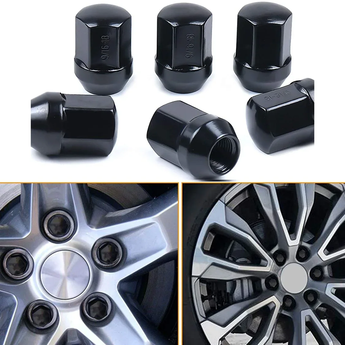 20Pcs Ball / Radius Seat Style Lug Nuts M14*1.5 For Porsche 911 928 968 replacement OEM 99918200336