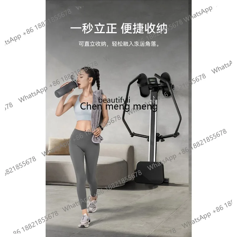 ss26 Super Burning Grease Simulation Double Paddle Hydraulic Rowing Machine Mute Rowing Machine Household Fitness Rowing Machine