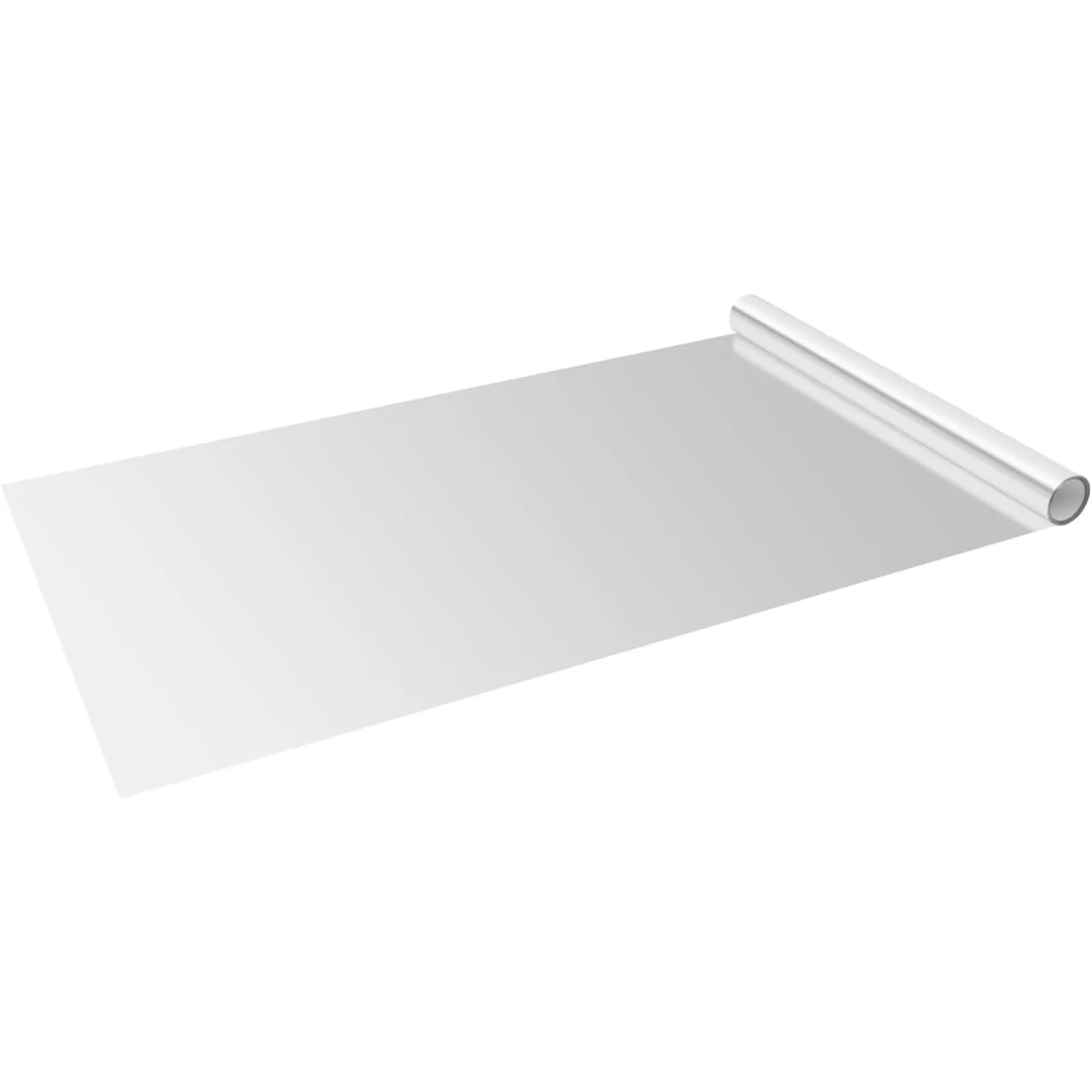 BYMAOCAR 65 x 3ft Mirror Wedding Carpet, PET Material Silver Reflective Aisle Runner, Cuttable Low Pile Entrance Rug for Party Banquet