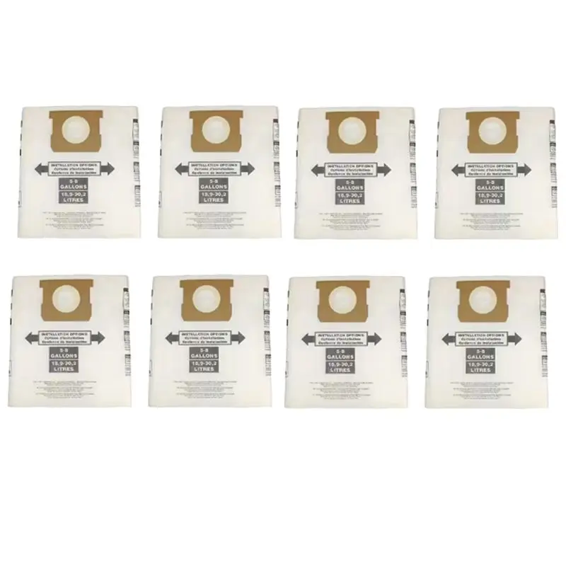 Kantong Pengumpul Debu Sekali Pakai Untuk Vacuum Cleaner Tipe E 5-8 Galon 90661 9066100 9066133 Dan Tipe H 90671 9067100