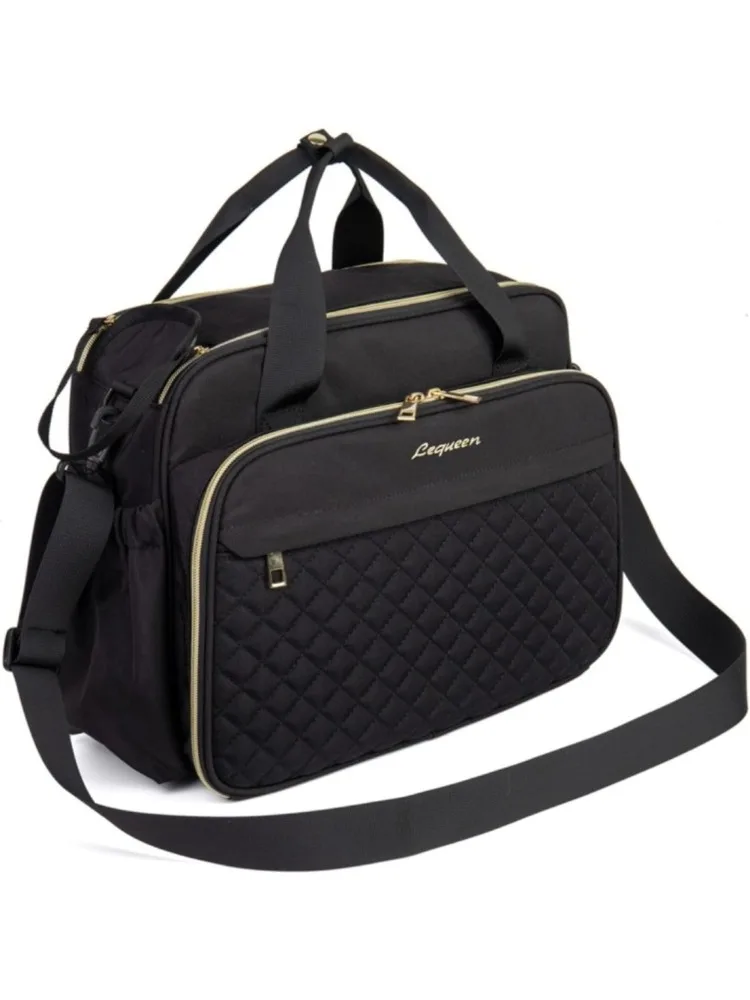 Baby Crossbody Luiertas, Baby Luiertas Tote, Grote Schouder Brede Opening Reizen Messenger Crossbody Tas Mummie Baby Luiertas - afbeelding 2