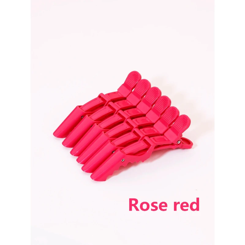 6Pcs Alligator Hair Clips for Professional Salon Use