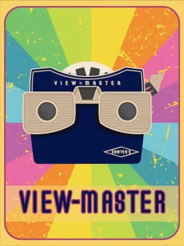View Master Vintage Retro Metal Sign sign