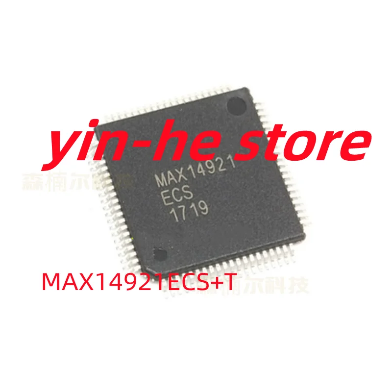 1PCS MAX14921ECS+T new original spot power supply monitoring IC chip patch TQFP-80 with single