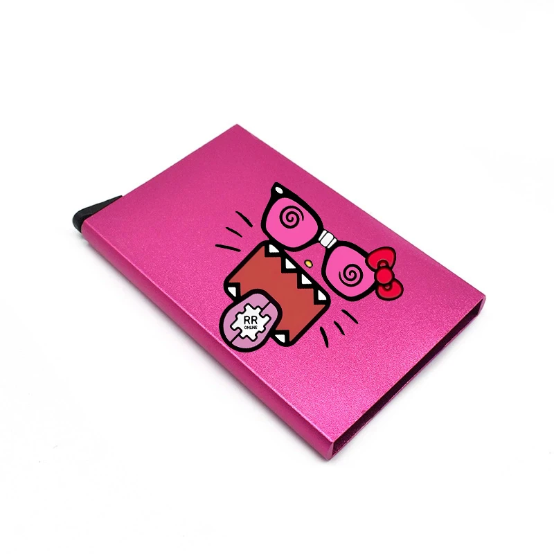 Duommo Kun Rfid Smart Wallet Card Holder Metal Thin Slim Men Women Wallets Pop Up Minimalist Wallet Small Purse Vallet Walets - view 4