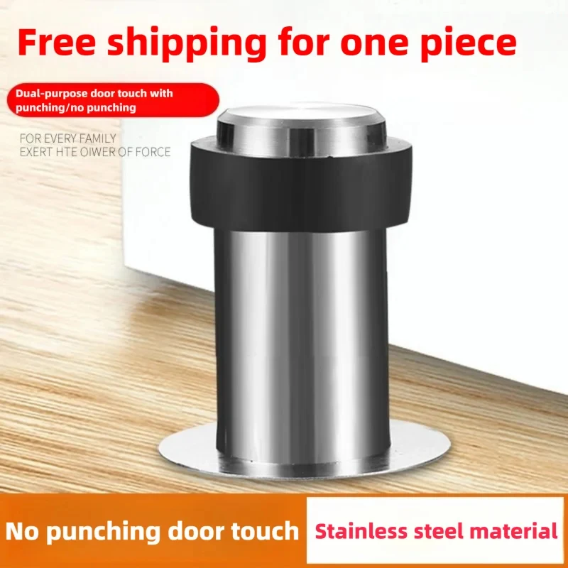 

Rubber Doorstops Door Stopper Stainless Steel Gaskets Floor Door Stop Safety Products Security Protection Cleaning Backsplashes