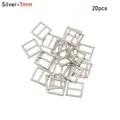 Silver-7mm 20pcs