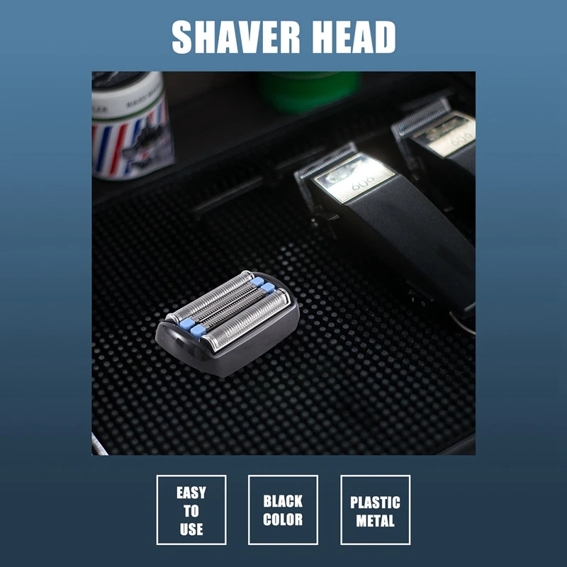 A01V-Replacement Foil Cutter Head Shaving Head Razor Blades For Braun Series 9 92S/92B/92M Electric Shaver Replacement Head