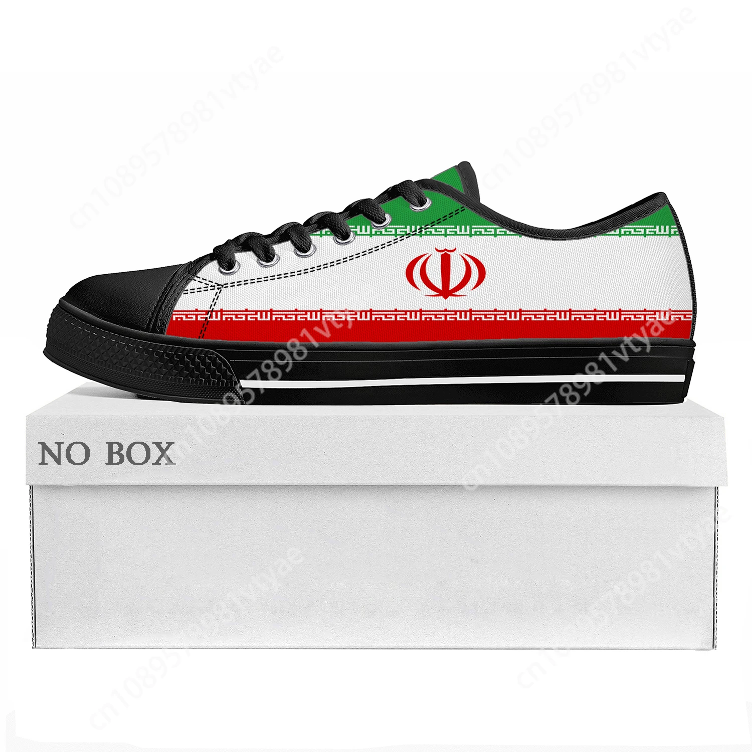 

Iranian Flag Low Top High Quality Sneakers Men Women Teenager Canvas Sneaker Iran Prode Fashion Casual Couple Shoes Custom Shoe