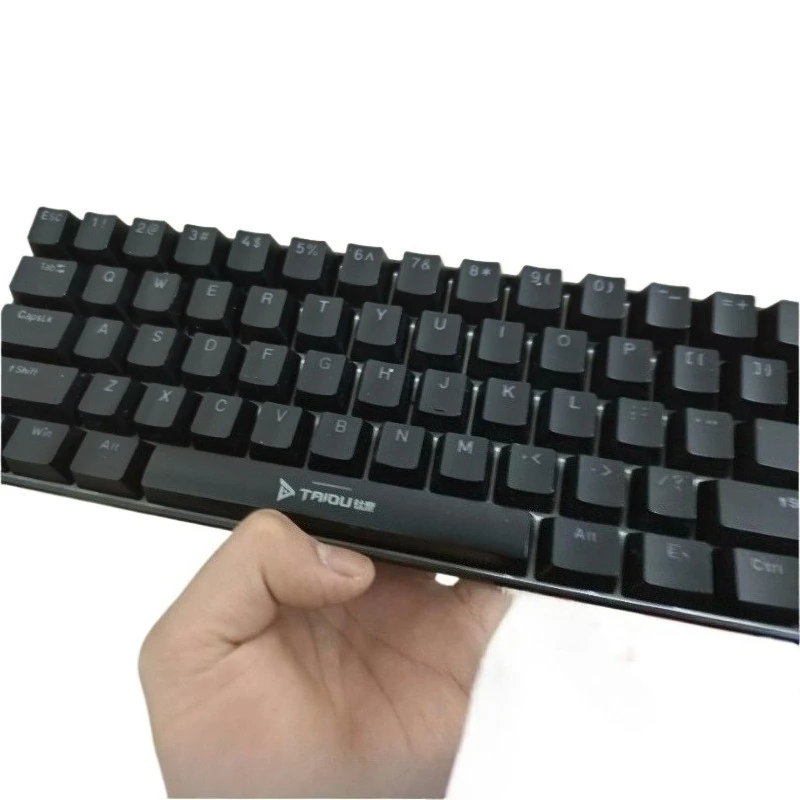 TAIDU 61keys Mechanical Keyboard 60% Layout Wired Keyboard Desktop Computer Office Gaming Keyboard PC Laptop Gamer Boy Girl Gift