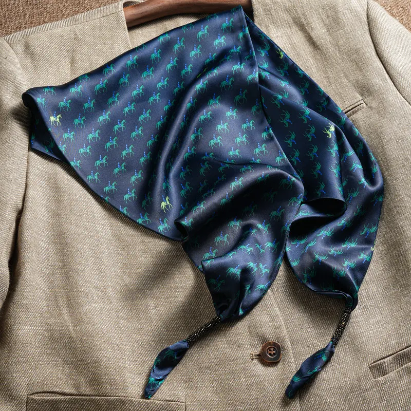 Luxuriöser Schal Damen-Hijab Bedruckter Turban Weiblicher Kopfschmuck Bandana Damen-Schal Wickeltücher Halstuch Foulards Femme Kopftuch – Detail 8