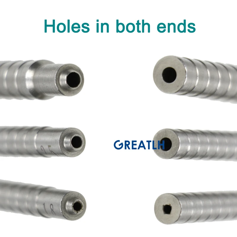 Drei Arten Auswahl Gewinde bohr hülse Bohrer Guider ortho pä dische chirurgische Instrument Edelstahl Haustier