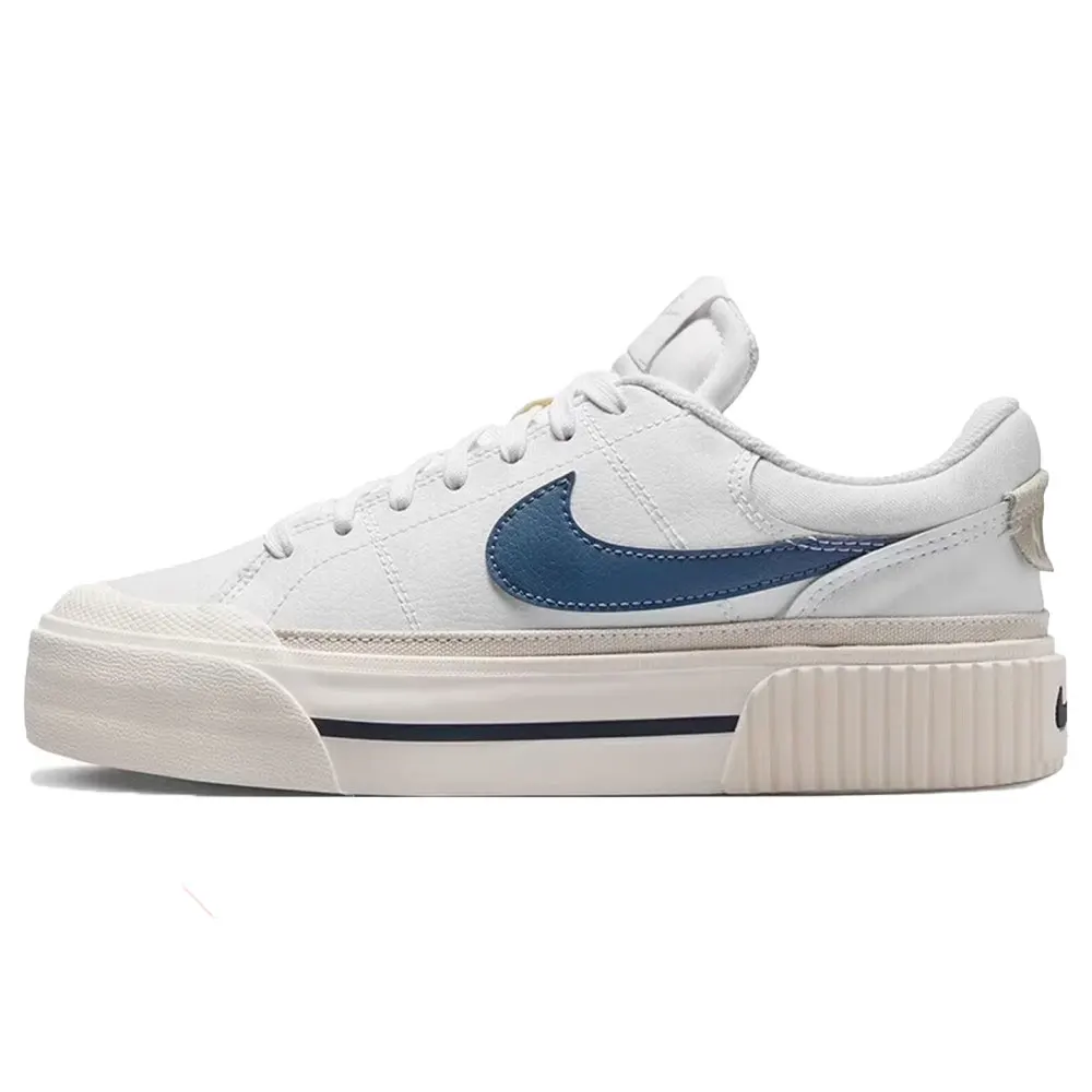 Nike Court Legacy Lift Elevated Sole Design Comfortable Anti-Slip Cushioned Durable Athletic Shoes DM7590-104