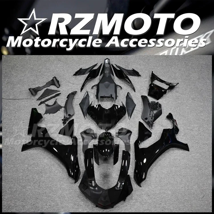 

4Gifts New ABS Motorcycle Fairings Kit Fit for YAMAHA YZF - R1 R1m 2015 2016 2017 2018 15 16 17 18 Bodywork Set Glossy Black