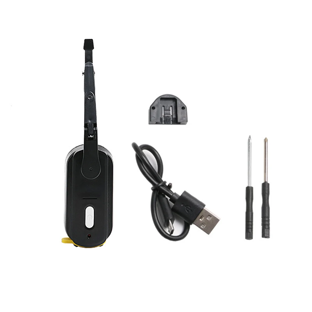 For Electric Bike Helmets Motorcycle Helmet Wiper As The Picture Shows 170 Degree Swing Range Charging Power 5V