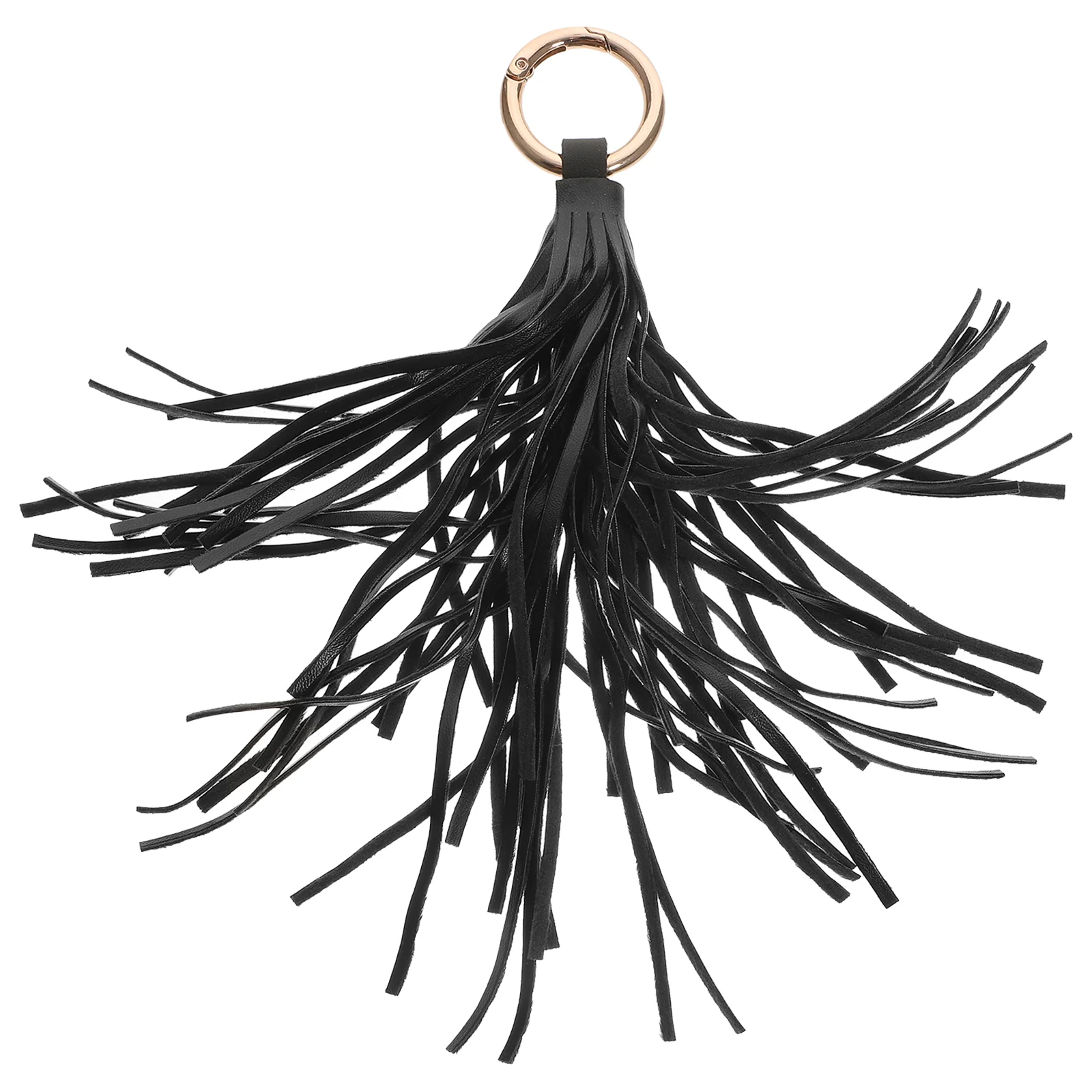 Bag Charm Key Chain Phone Purse Liquid Tassel Car Keychain Women Charms Miss Wallet