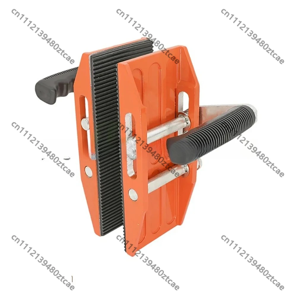 150KG Double Handed Stone Carrying Clamp, Rubber Non-slip Lifting Tool for Granite Marble Quartz Slab