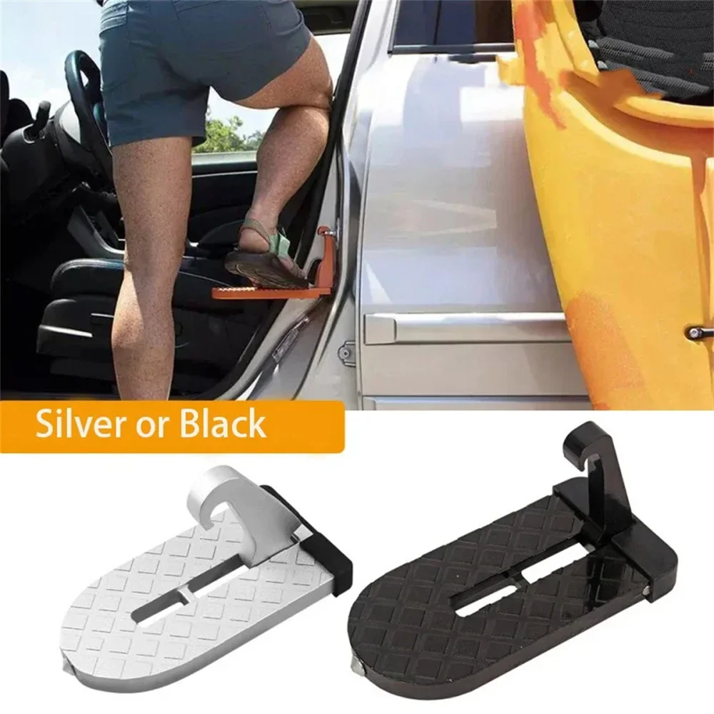 Car Foot Pedal Aluminum Door Pedal Universal Mini Auxiliary Pedal Upper Roof Pedal Pedal Pedal Car Accessories Foot Pedal